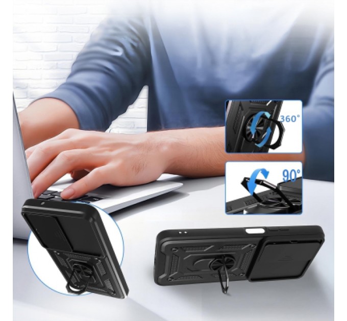 Чохол до мобільного телефона BeCover Military Xiaomi Redmi 15 Black (713921)