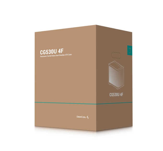 Deepcool Корпус DeepCool CG530U 4F Black (R-CG530U-BKAGA4-G) без БЖ