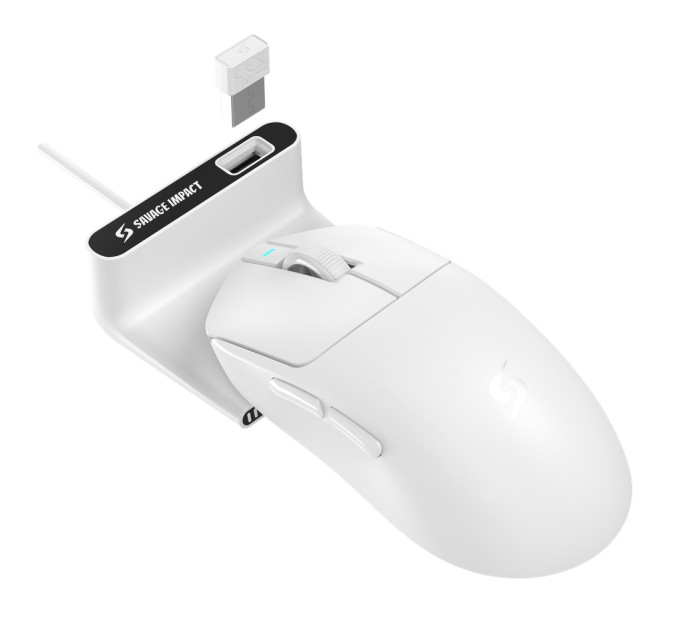 Bloody Миша бездротова Bloody SG5 White
