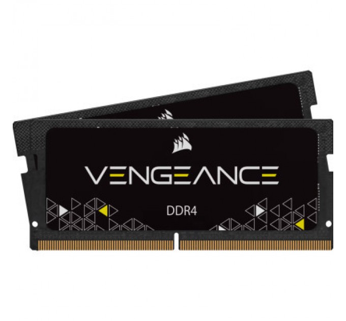 Corsair Модуль пам'яті для ноутбука SoDIMM DDR4 32GB (2x16GB) 3200 MHz Vengeance Corsair (CMSX32GX4M2A3200C22)