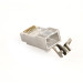 Cablexpert Конектор RJ 45 Cablexpert (LC-PTF7-01/10) 8P8C, Cat.7, FTP, з наскрізними отворами, позолочені контакти (10 шт/уп)