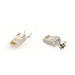 Cablexpert Конектор RJ 45 Cablexpert (LC-PTF7-01/100) 8P8C, Cat.7, FTP, з наскрізними отворами, позолочені контакти (100 шт/уп)