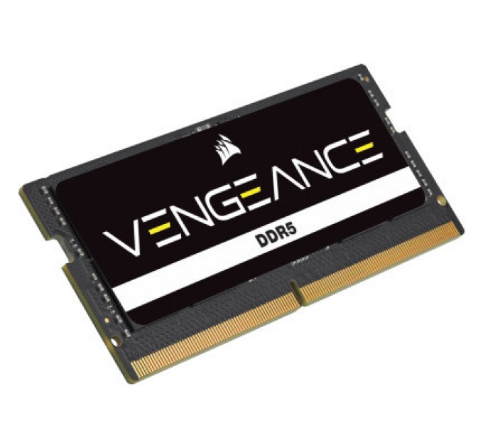 Corsair Модуль пам'яті для ноутбука SoDIMM DDR5 16GB (2x8GB) 4800 MHz Vengeance Corsair (CMSX16GX5M2A4800C40)
