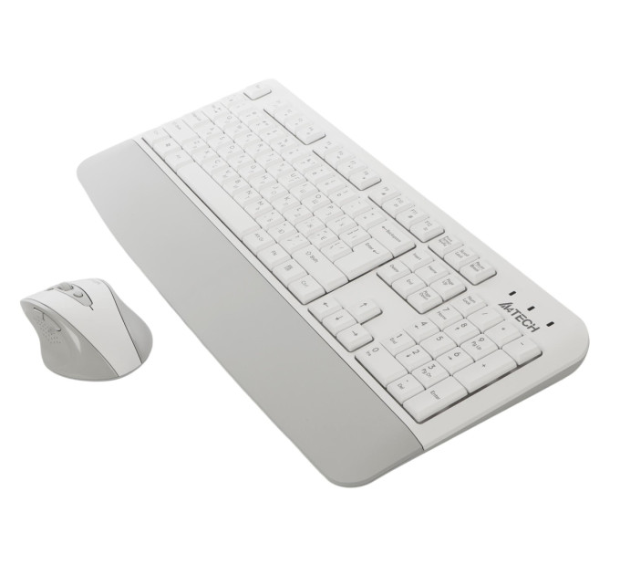 A4Tech Комплект (клавіатура, мишка) бездротовий A4Tech Fstyler FG2500S Plus White