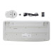 A4Tech Комплект (клавіатура, мишка) бездротовий A4Tech Fstyler FG2500S Plus White