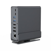 Док станція Cablexpert USB-C 15-в-1 (A-CF-COMBO15-01)