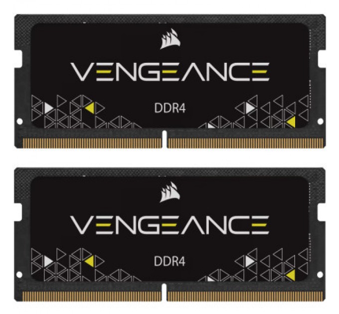 Corsair Модуль пам'яті для ноутбука SoDIMM DDR4 64GB (2x32GB) 2933 MHz Vengeance Corsair (CMSX64GX4M2A2933C19)