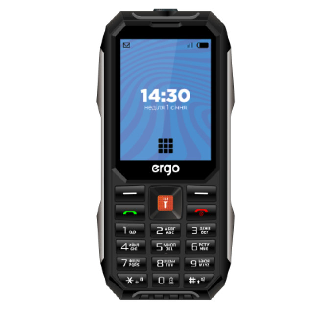 Ergo Мобільний телефон Ergo E283 Black