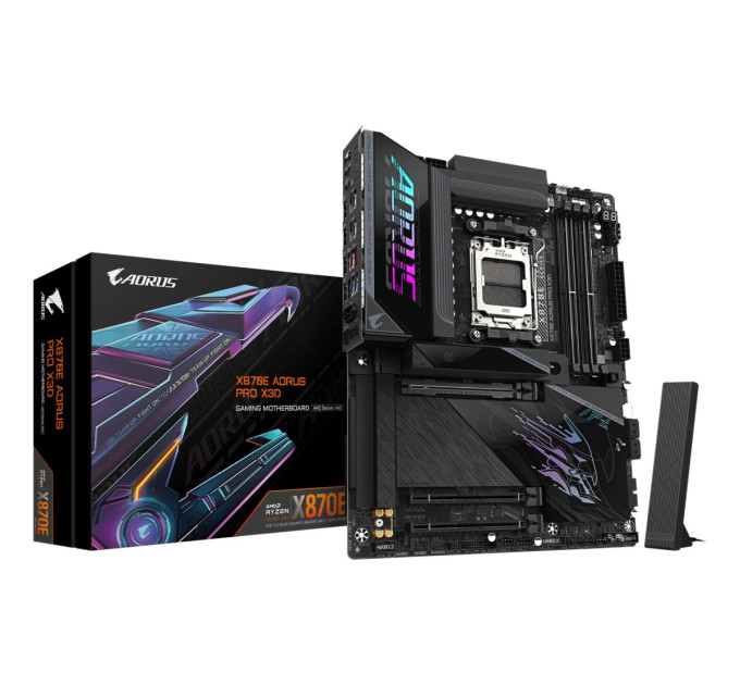 GIGABYTE Материнська плата AMD X870E SAM5 ATX X870E A PRO X GIGABYTE