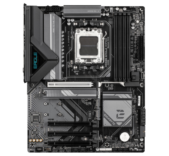 GIGABYTE Материнська плата AMD B650 SAM5 ATX B650E EAGLE WF6E 1.0 GIGABYTE