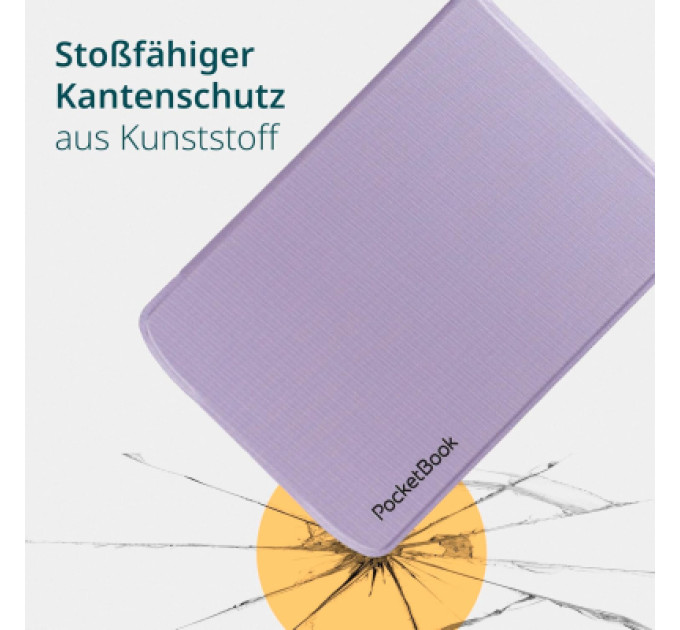 Pocketbook Чохол до електронної книги Pocketbook 619_629_634 Shell-TR Light Purple (SH-TR-634-LPL-WW)