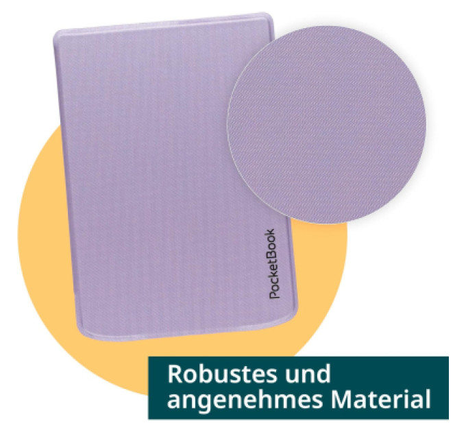 Pocketbook Чохол до електронної книги Pocketbook 619_629_634 Shell-TR Light Purple (SH-TR-634-LPL-WW)
