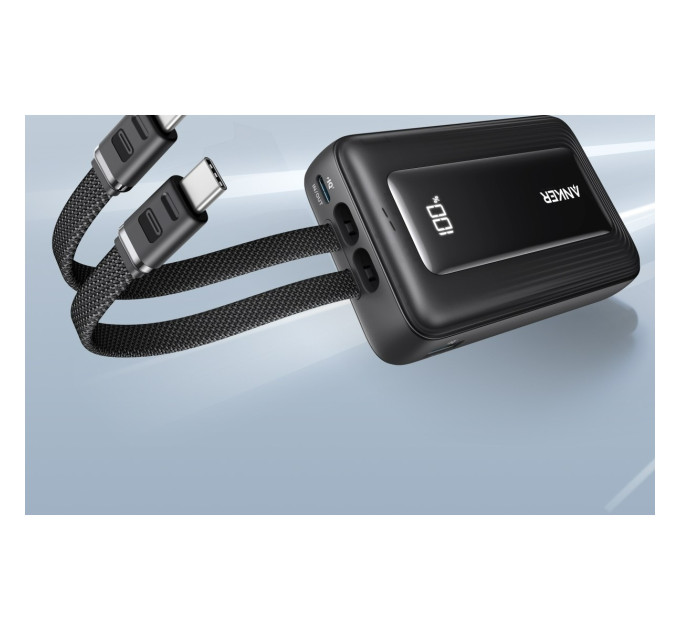Anker Універсальна мобільна батарея Anker Zolo 20000mAh 45W Black (A1681H12)