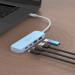 J5create USB-хаб J5create 2 USB-A/2 USB-С Cyan (JCH342EC-N)