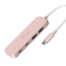 J5create USB-хаб J5create 2 USB-A/2 USB-С Red (JCH342ER-N)