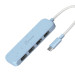 J5create USB-хаб J5create 4 USB-A Cyan (JCH341EC-N)