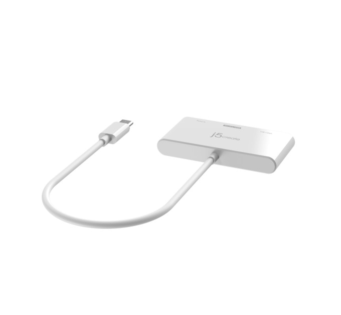 J5create USB-хаб J5create USB-C 3-в-1 White (JCA399-N)