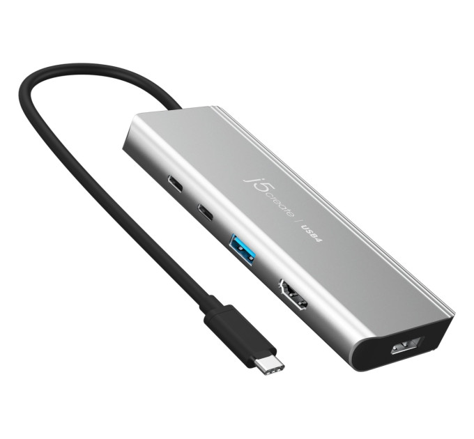 J5create USB-хаб J5create USB-C 5-в-1 Grey (JCD401-N)