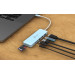 J5create USB-хаб J5create USB-C 6-в-1 Cyan (JCD373EC-N)