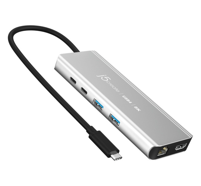 J5create USB-хаб J5create USB-C 6-в-1 Grey (JCD403-N)