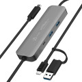 J5create USB-хаб J5create Wormhole Switch Grey (JCH462-N)