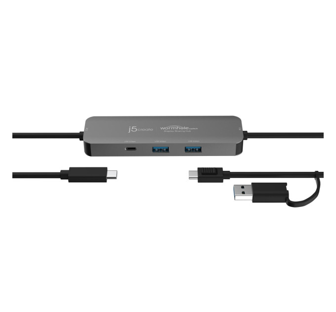 J5create USB-хаб J5create Wormhole Switch Grey (JCH462-N)