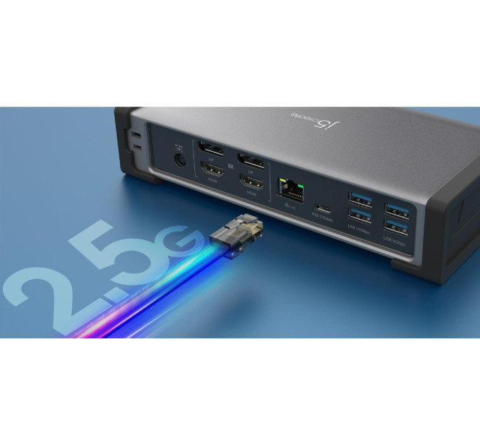 J5create Док-станція J5create USB-C 15-в-1 (JTD568-EN)