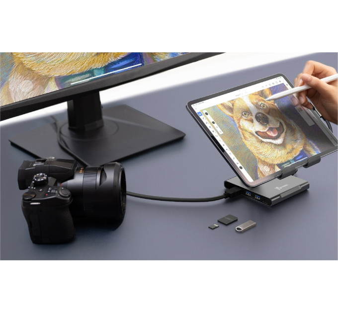J5create Док-станція J5create USB-C 8-в-1 (JTS224-N)