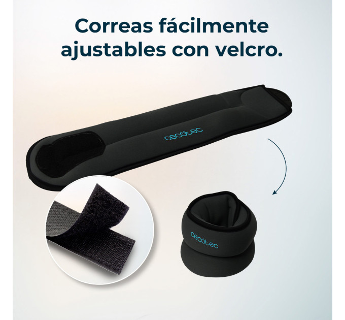 Cecotec Обтяжувачі Cecotec Drumfit AnkleBell 2000 Neo (2шт по 2кг) (CCTC-07207)