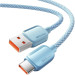 Essager Дата кабель USB 2.0 AM to USB-C 1.0m 100W blue Essager (EXC7A-WL03-P)