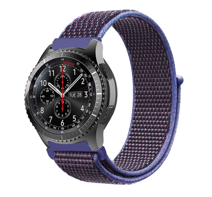 BeCover Ремінець BeCover Nylon Style для Samsung Galaxy Watch 42mm/Watch Active/Active 2 40/44mm/Watch 3 41mm/Gear S2 Classic/Gear Sport Purple (705821)