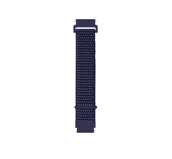 BeCover Ремінець BeCover Nylon Style для Xiaomi Amazfit Bip/Bip Lite/Bip S Lite/GTR 42mm/GTS/TicWatch S2/TicWatch E Deep Blue (705827)