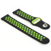 BeCover Ремінець BeCover Vents Style для Xiaomi iMi KW66/Mi Watch Color/Watch S1 Active/Haylou LS01/LS05 Black-Green (705802)