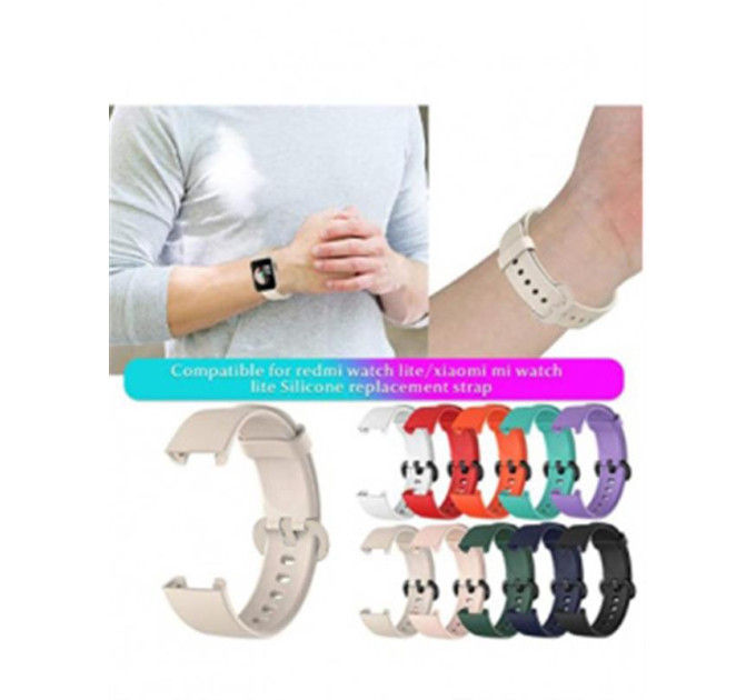 BeCover Ремінець BeCover для Xiaomi Mi Watch Lite/Redmi Watch 2/Redmi Watch 2 Lite Beige (706397)