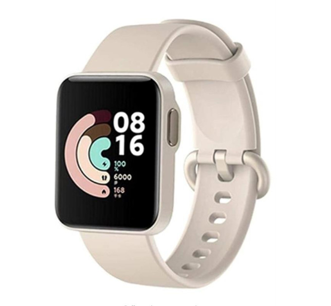 BeCover Ремінець BeCover для Xiaomi Mi Watch Lite/Redmi Watch 2/Redmi Watch 2 Lite Beige (706397)
