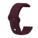 BeCover Силіконовий ремінець BeCover для Samsung Galaxy Watch 46mm/Watch 3 45mm/Gear S3 Classic/Gear S3 Frontier Purple-Wine (706318)