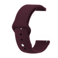 BeCover Силіконовий ремінець BeCover для Xiaomi iMi KW66/Mi Watch Color/Haylou LS01/Watch S1 Active Purple-Wine (706358)