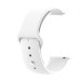 BeCover Силіконовий ремінець BeCover для Xiaomi iMi KW66/Mi Watch Color/Haylou LS01/Watch S1 Active White (706357)