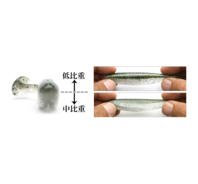 Keitech Силікон рибальський Keitech Easy Shiner 3.5" (7 шт/уп) EA22 electric silver shi (1551.13.12)
