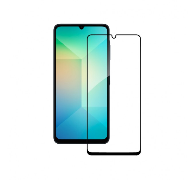 Захисне скло ACCLAB Full Glue для Samsung Galaxy A06 SM-A065 Black (1283126598814)