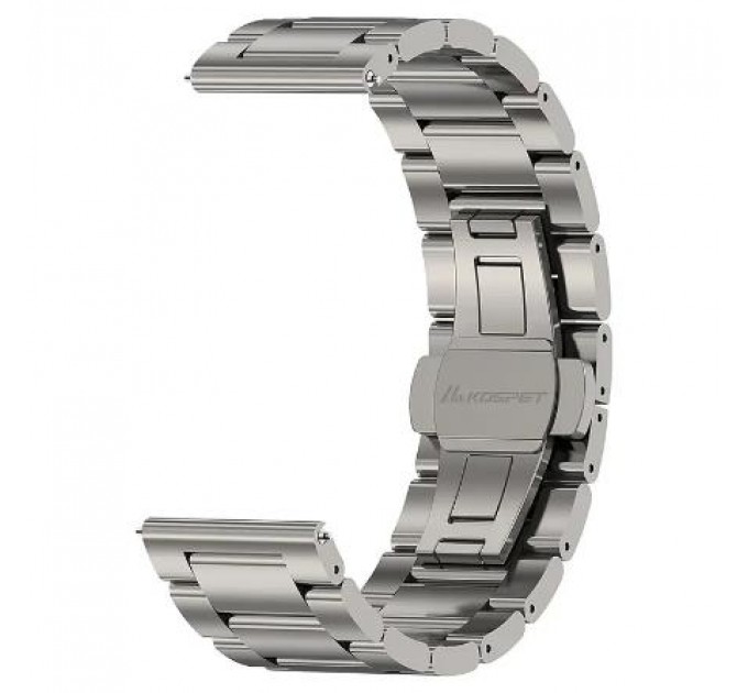 Змінний ремінець KOSPET STAINLESS STEEL SILVER model M 22MM