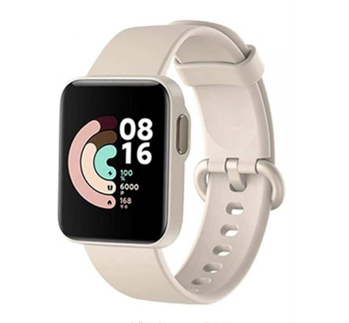 Ремінець BeCover для Xiaomi Mi Watch Lite/Redmi Watch 2/Redmi Watch 2 Lite Beige (706397)