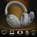 Ajazz Навушники Ajazz AHM08 MAX 3-Mode Grey (AHM08-MAX-GW)