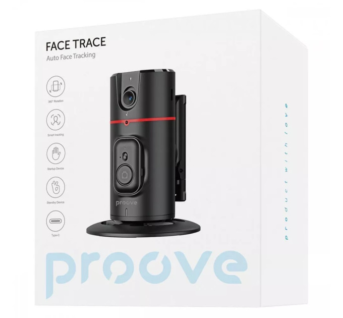 Proove Монопод Proove Face Trace Auto Face Tracking 280 mm Black (MPFC00010001)