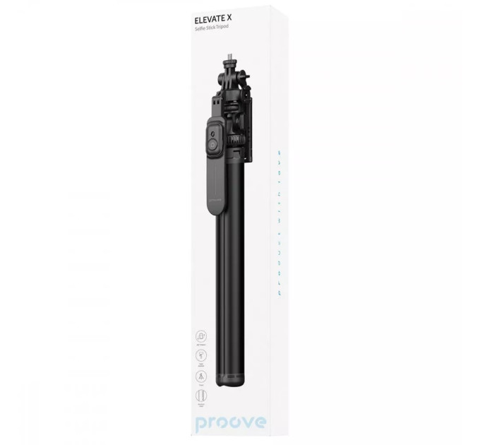 Proove Трипод Proove Elevate X Selfie Stick 2055 mm Black (MPEL0010001)