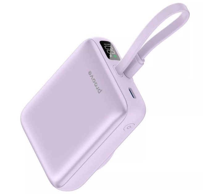 Proove Універсальна мобільна батарея Proove Neutron 22.5W 10000mAh Purple (PBNE22022209)