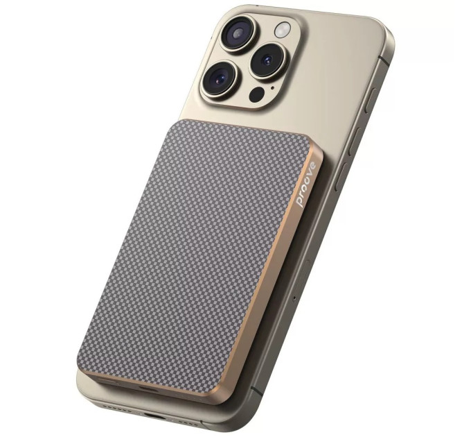 Proove Універсальна мобільна батарея Proove Carbon Slim 20W 5000mAh Sunflare (PBCS20010050)
