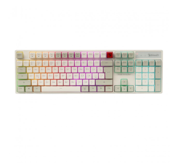 Клавіатура Bloody B230N White