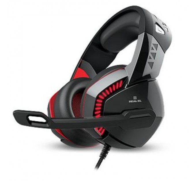 Навушники REAL-EL GDX-7800 Black/Red (EL124100027)