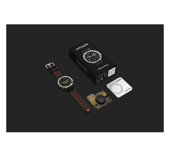 Amazfit Смарт-годинник Amazfit T-Rex ULTRA 2 W2550GL2N Чорний (1186954)